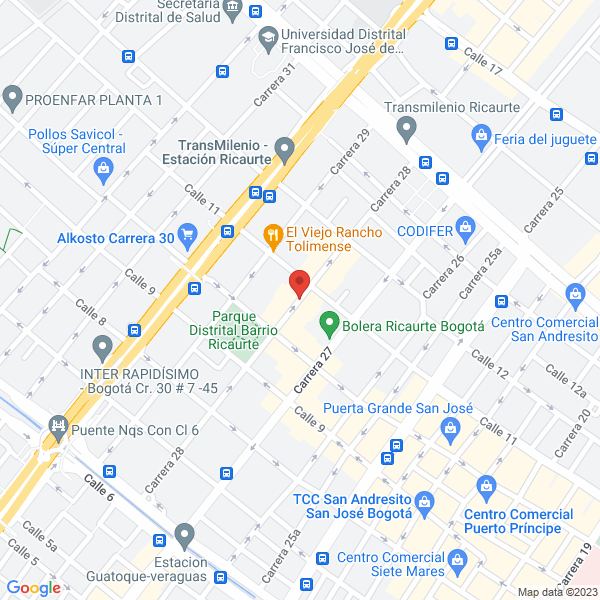 Mapa de Papeles Rr S.A.S