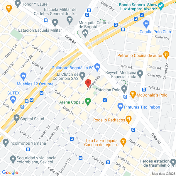 Mapa de Nc Representaciones S.A.S.