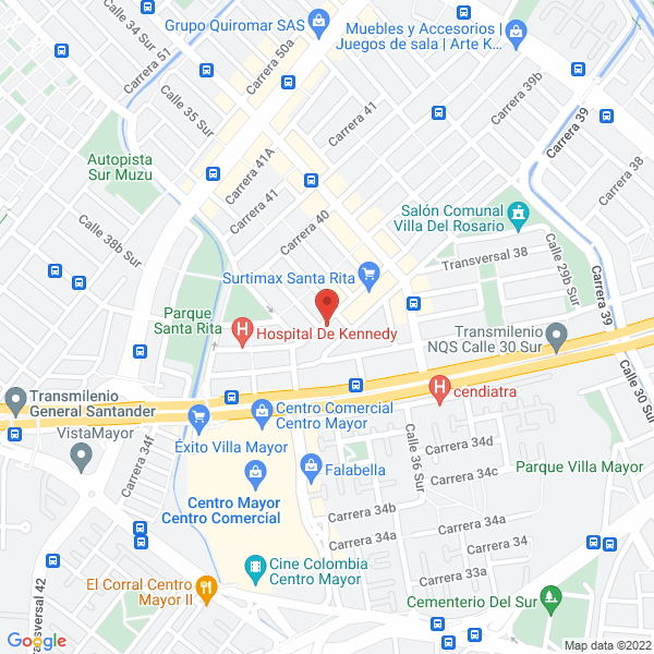 Mapa de Multifoods Ltda. Catering