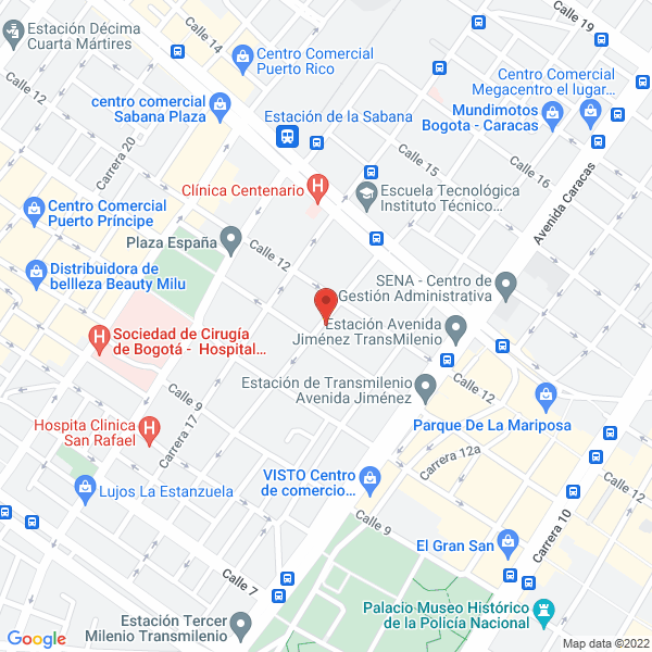 Mapa de Multimallas Ltda.