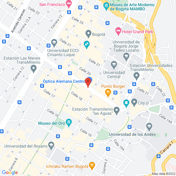 Mapa de Multinacional Cobranzas Y Finca Raiz S.A.S.