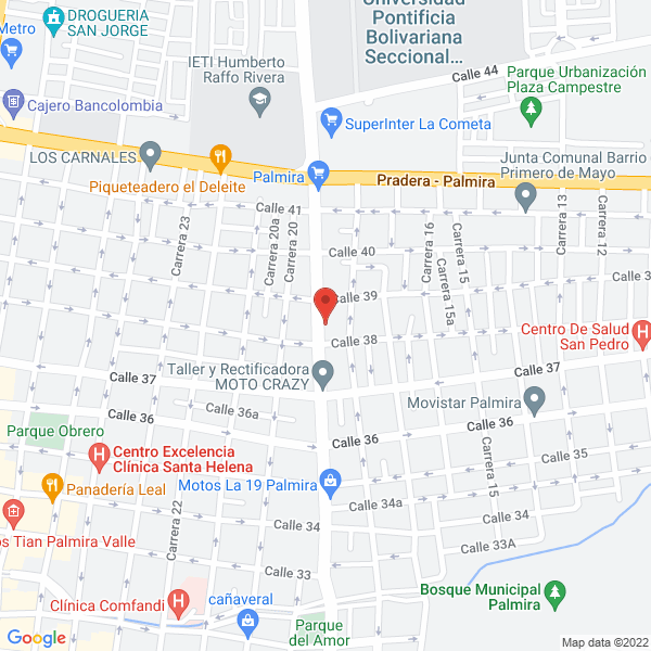Map of Multipinturas & Puertas La 19