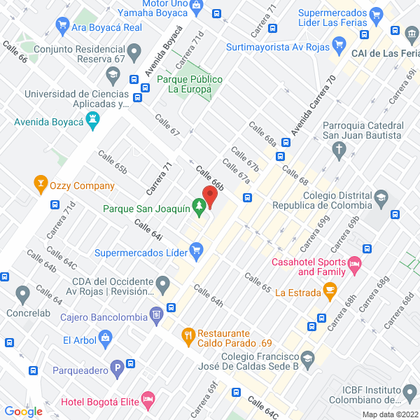 Mapa de Multiples Servicios Petroleros Ltda.