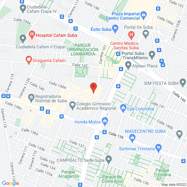 Mapa de Maderbely