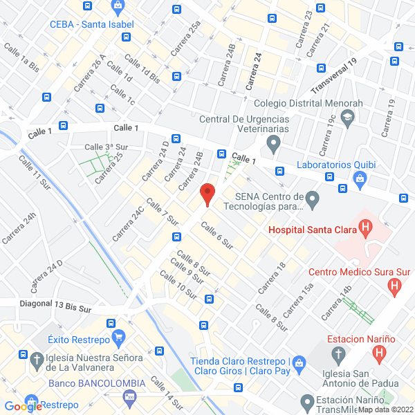 Mapa de Madkey S.A.S.