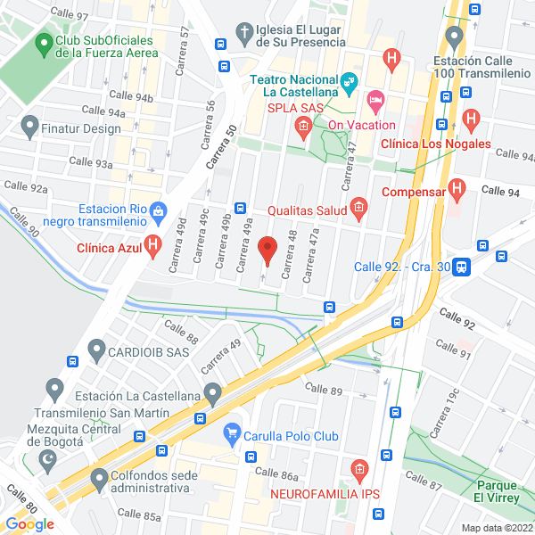 Mapa de Nevox Farma S.A.