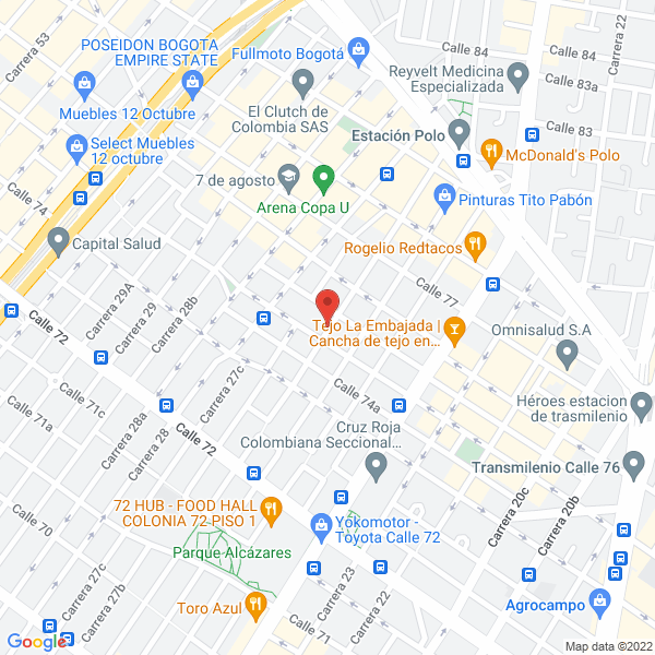 Mapa de Nexware S.A.S.