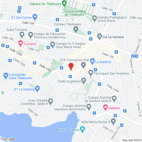 Mapa de Nidacon Multiservicios S.A.S.