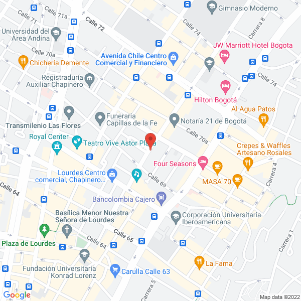 Mapa de Notaría 16