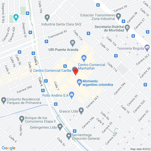 Mapa de Moda Gala