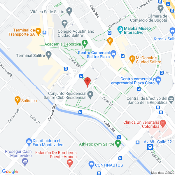 Mapa de Murano Stylos Peluqueria