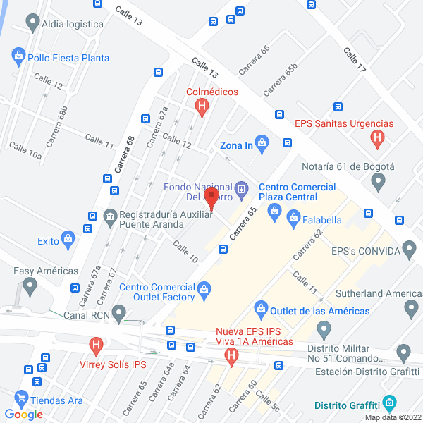 Mapa de N.T.N. 24