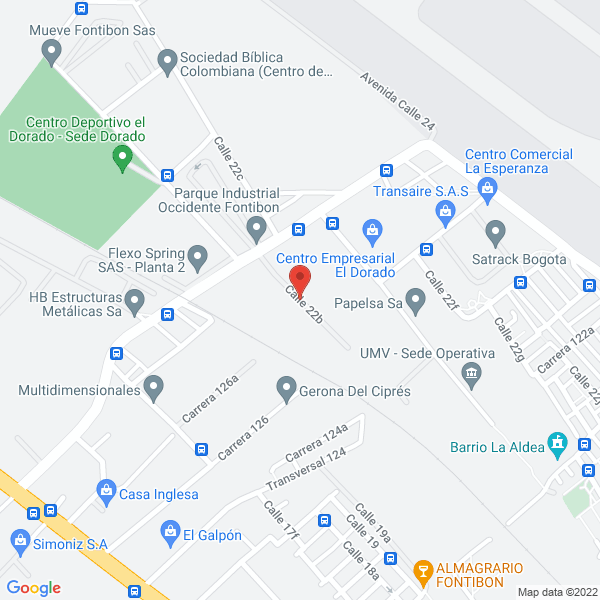 Mapa de Nacional De Trenzados S.A.