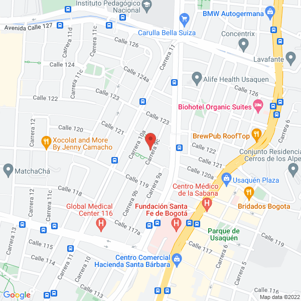 Mapa de Nae Comunicacions Sl Sucursal Colombia