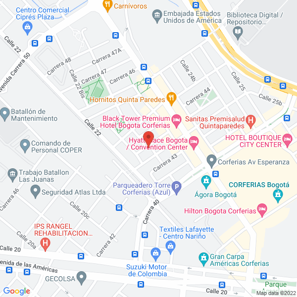 Mapa de Nora Caucho S.A.S