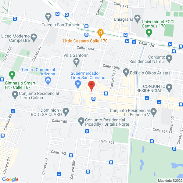 Mapa de Plastiempaques Y Mudanzas Nueva Era
