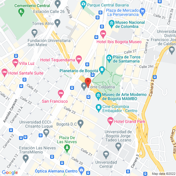 Mapa de Olimpia Management S.A.