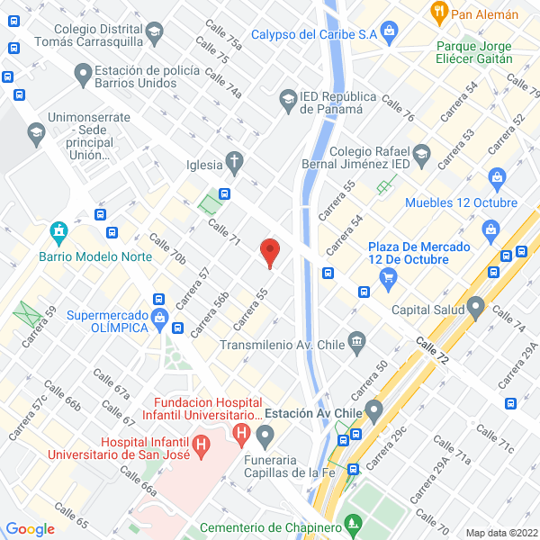 Mapa de Mecanizados Lopez Ltda.
