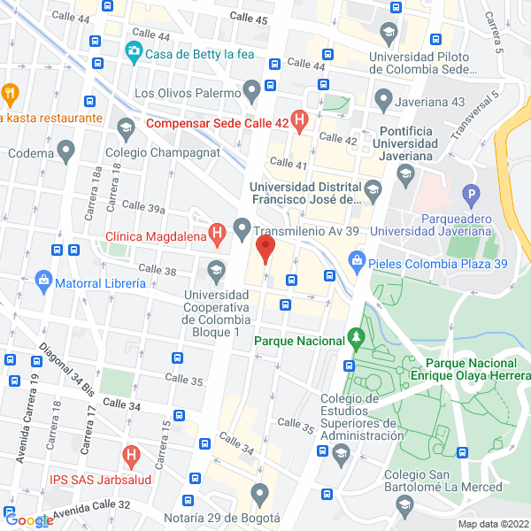 Mapa de Orthonova Ltda