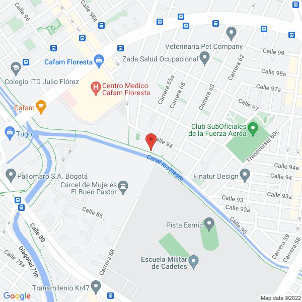 Mapa de Ortocir Ltda.