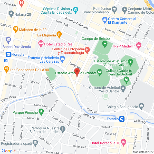 Map of Ospina Moreno Jorge William