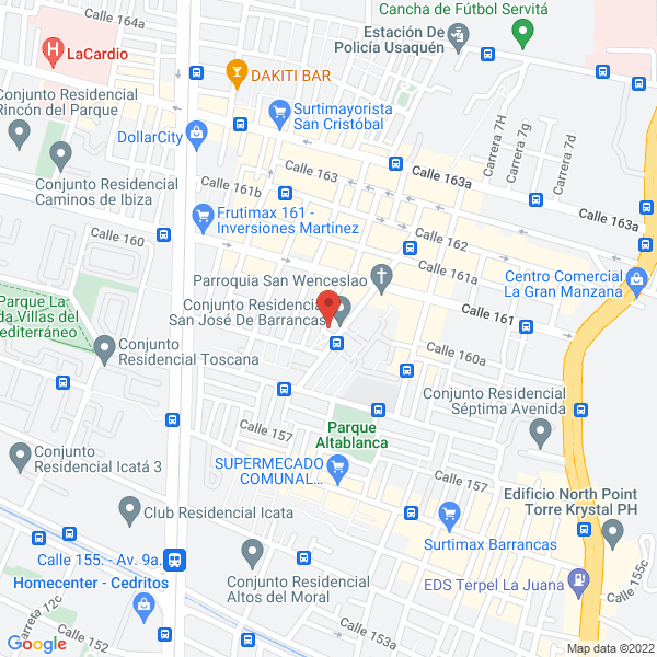 Mapa de Osteofit S.A.S.