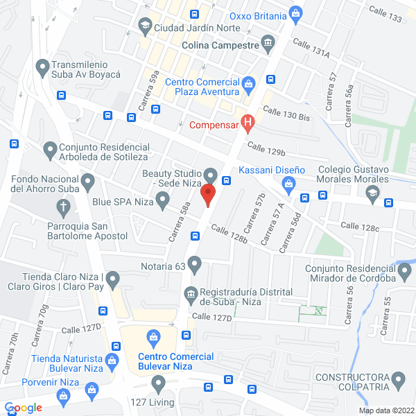Mapa de Osteophoenix Colombia S.A.S.