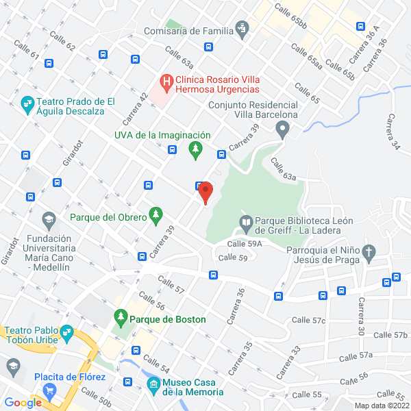 Map of Otra Forma Comunicaciones
