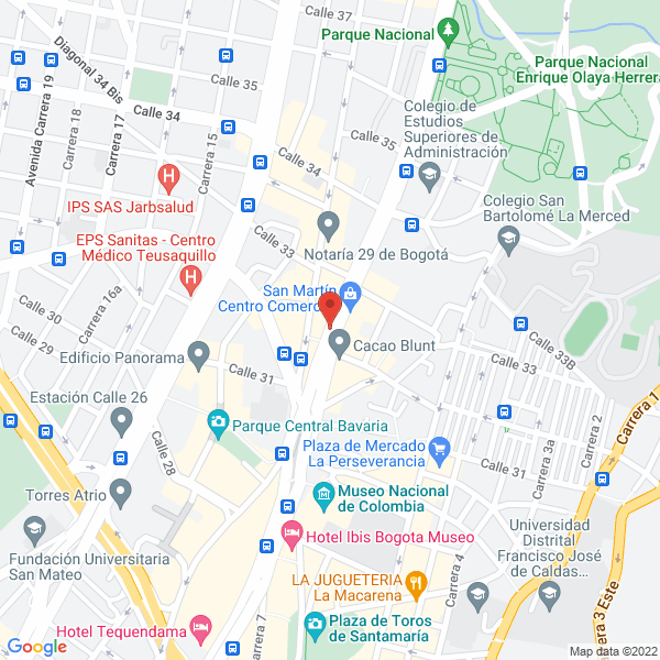 Mapa de Otrogás S.A.S
