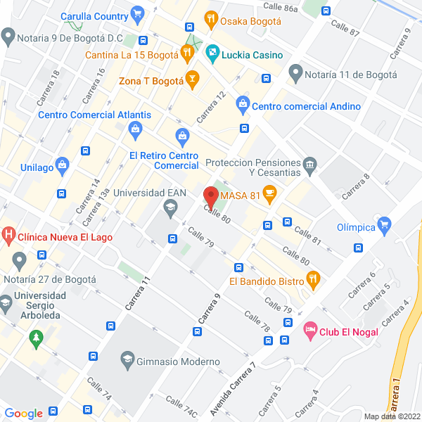 Mapa de Posso De Los Ríos Claudia Jimena