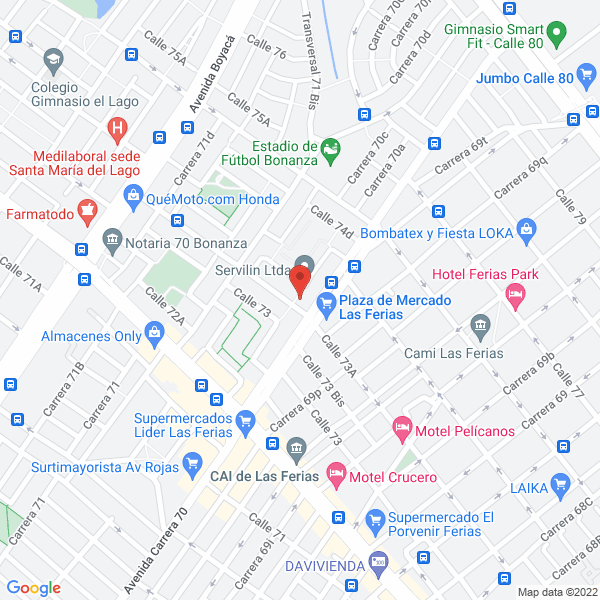 Mapa de Organipiano