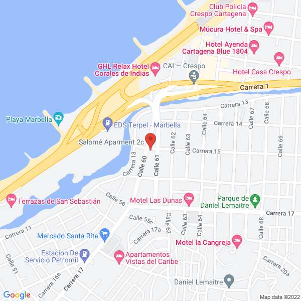 Map of Organista Cantante