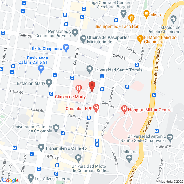 Mapa de Orjuela Espinosa Paola