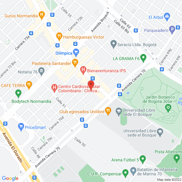 Mapa de Prisma Seguridad