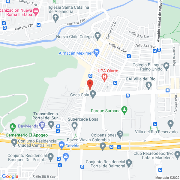 Mapa de Proarcol