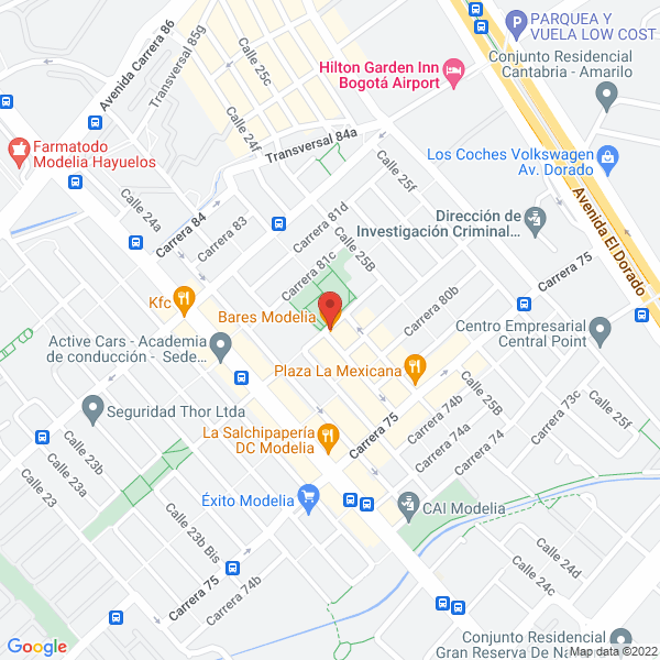 Mapa de Prodimaco S.A.S