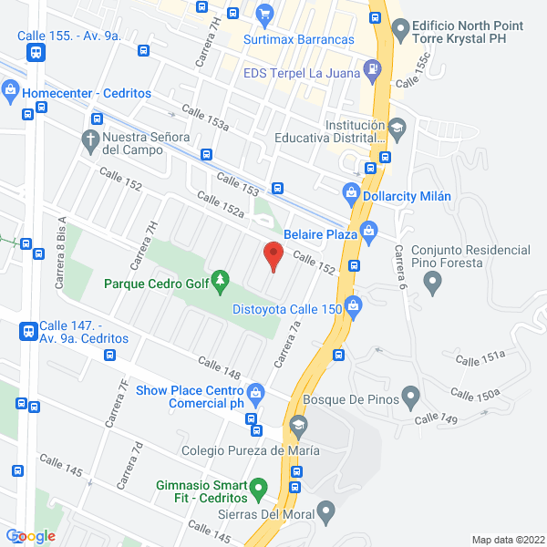 Mapa de Panota Ltda.