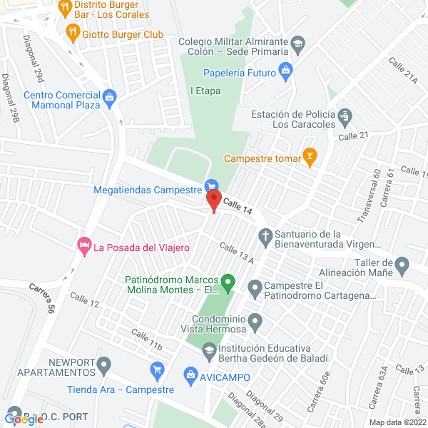 Map of Ortopédica Reina