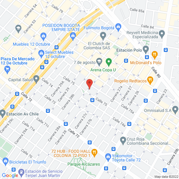 Mapa de Mettro Office Ltda.