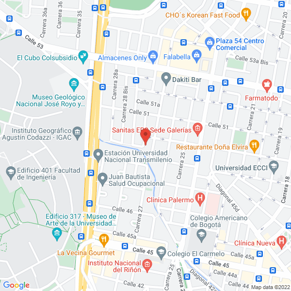 Mapa de Midas Outsourcing Ltda.