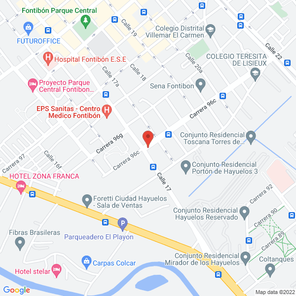 Mapa de Migar Ltda.