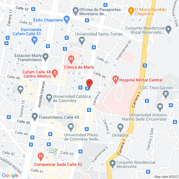 Mapa de Mil Zonas S.A.S.
