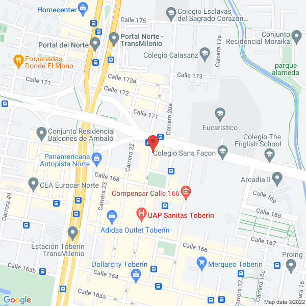 Mapa de Maqui Center S A S