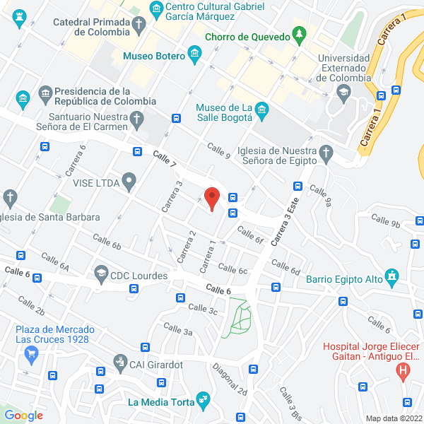 Mapa de Marcos A Buitrago G E.U.