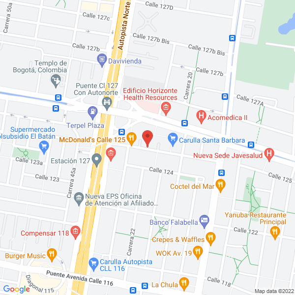 Mapa de Mario Casas Y Cía. Ltda.