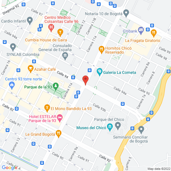 Mapa de Polyfen Resins Ltda.