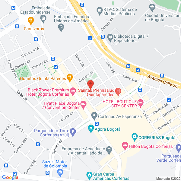 Mapa de Posandtouch Program Colombia S.A.S.