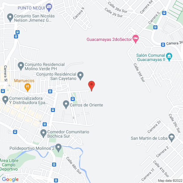 Mapa de Potes Producciones S.A.S.