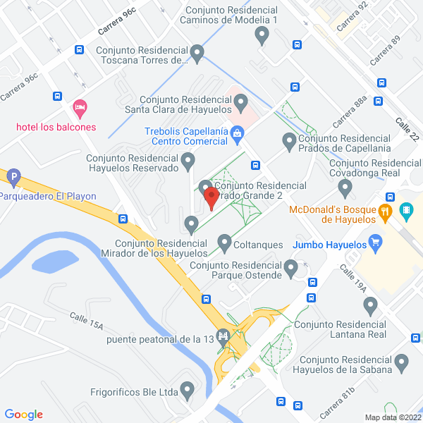 Mapa de Power Sanz S.A.S.