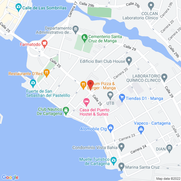 Map of Ramos Manotas Jacobo Iván